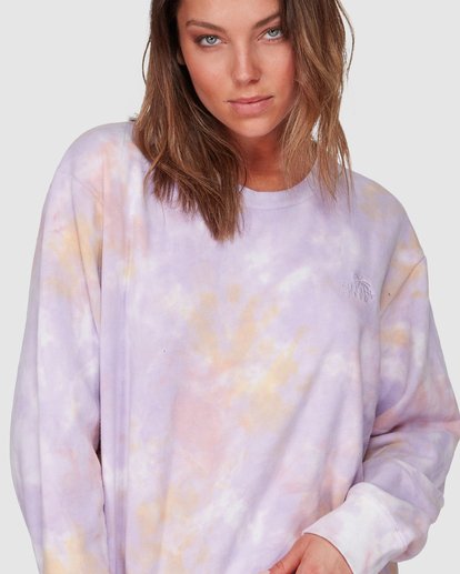 4 Tie Dye Crew Purple 6508734 Billabong