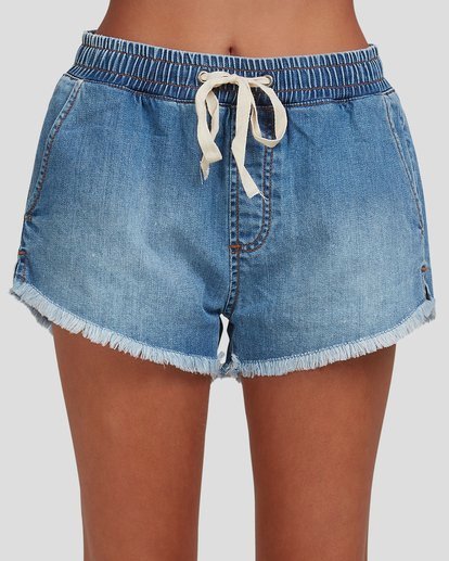 3 Coast Line Denim Shorts Blue 6513346 Billabong