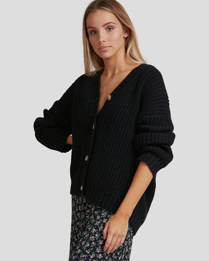 0 Sure Thang Cardigan Black 6517301 Billabong