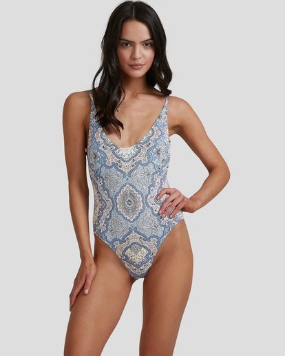 3 Wild Sun One Piece Grey 6517720 Billabong