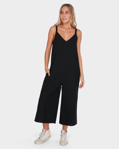 Billabong cheap black jumpsuit