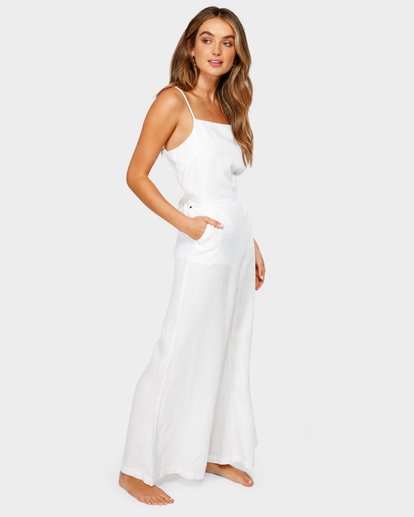 Billabong sales white jumpsuit