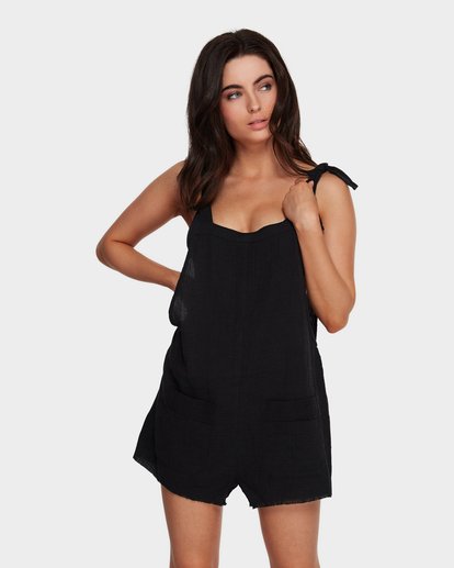 1 Girl On The Run Jumpsuit Black 6591153 Billabong