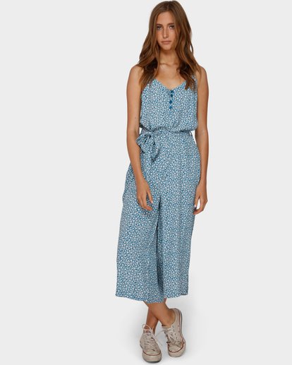 billabong polka dot jumpsuit