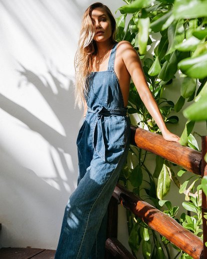 billabong wide leg jumpsuit