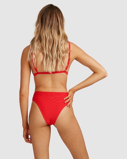 0 Tanlines Maui Rider Bikini Bottom Red 6591631 Billabong