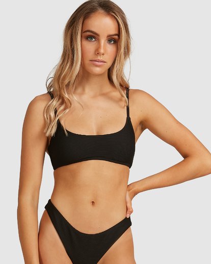 0 Tanlines Bralette Bikini Top Black 6591632X Billabong