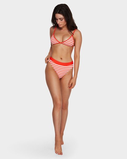 Suns Out Stripe Maui Rider Bikini Bottoms Billabong