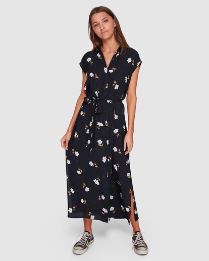 0 Little Flirt Midi Dress  6592489 Billabong