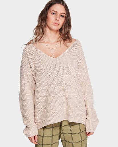 Malibu Knit V Neck Sweater | Billabong