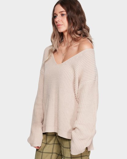 Malibu Knit V Neck Sweater | Billabong