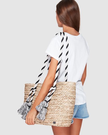 Island Time Straw Bag