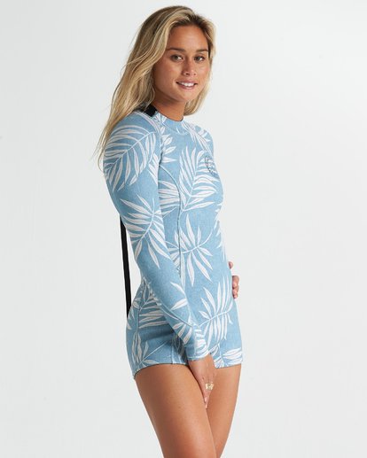 1 Spring Fever 2Mm Long Sleeve Springsuit Blue 6707501 Billabong