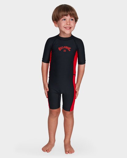 Groms Short Sleeve Uv Swimsuit | Billabong