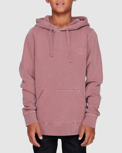 0 Boys Overdye Pop Hoodie Pink 8507608 Billabong