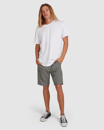 5 A/Div Surftrek Wick Shorts Grey 9508717 Billabong