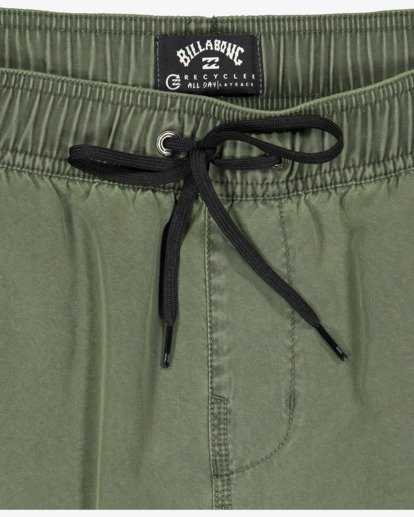 4 All Day Overdye Layback Boardshorts Green 9513452 Billabong