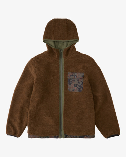 11 Switchback  - Wendbare Jacke für Männer Braun A1JK02BIW0 Billabong