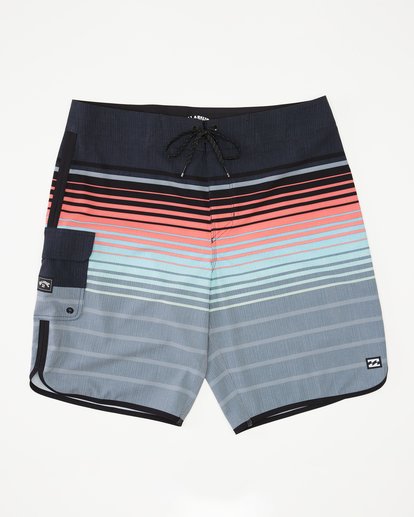 0 Boys' '73 Stripe Pro Boardshorts 18" Grey ABBBS00136 Billabong