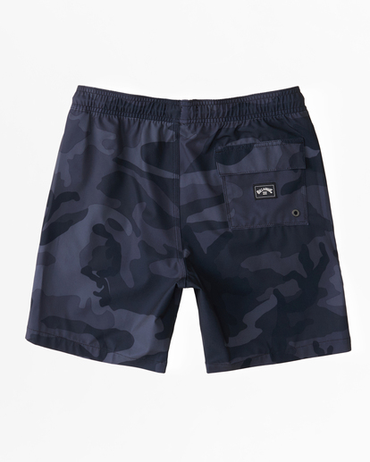 1 Boys' Sundays Layback Boardshorts 16" Black ABBBS00141 Billabong