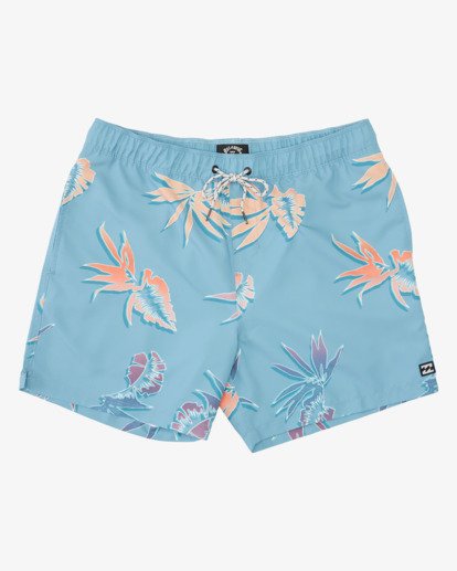 0 Boy's Good Times Layback Boardshorts 16" Green ABBBS00153 Billabong