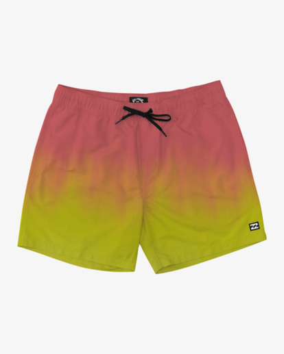 0 Boy's Good Times Layback Boardshorts 16" Yellow ABBBS00153 Billabong