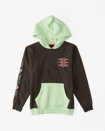 0 Boy's United Pullover Hoodie Black ABBFT00128 Billabong