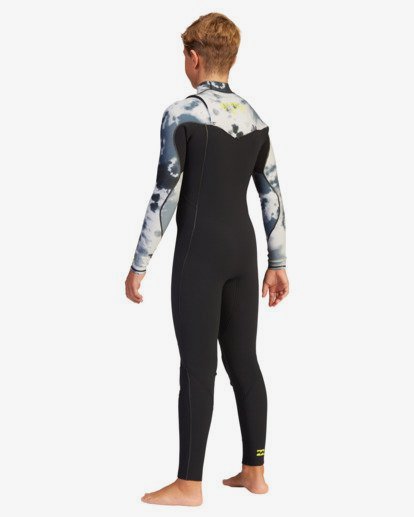 4 Boys 6-16 3/2 Furnace Comp Chest Zip Steamer Wetsuit  ABBW100101 Billabong