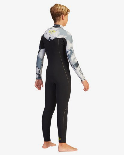 2 Boys 6-16 4/3 Furnace Comp Chest Zip Steamer Wetsuit  ABBW100102 Billabong