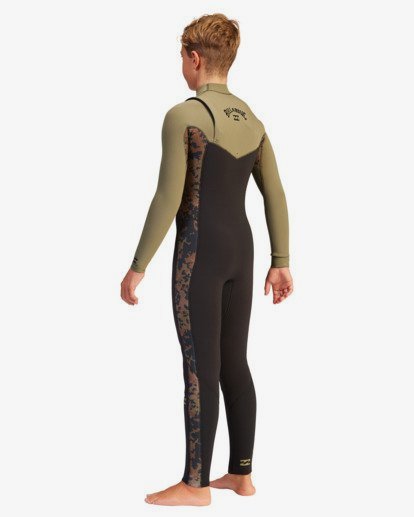 2 4/3 Revolution Combinaison Isothermique Pour Garçons Vert ABBW100104 Billabong