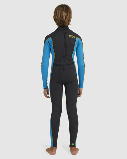 2 3/2 Absolute Combinaison De Surf Zip Dos Pour Garçons Noir ABBW100134 Billabong