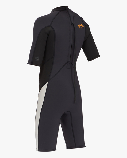 5 2/2mm Absolute Comp Springsuit Back Zip manches longues pour Garçon 8-16 ans Noir ABBW500107 Billabong