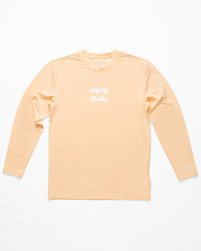 0 Boys' All Day Wave Loose Fit Short Sleeve Surf Tee Pink ABBWR00100 Billabong