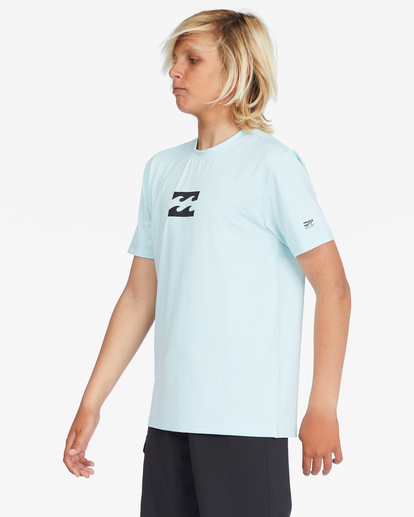 0 Boys' All Day Wave Loose Fit Short Sleeve Surf Tee Brown ABBWR00100 Billabong