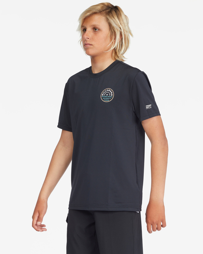 0 Boys' Roto Loose Fit Short Sleeve Surf Tee  ABBWR00103 Billabong