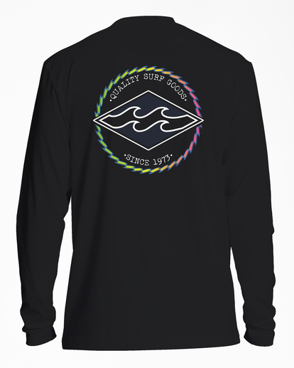 1 ROTOR DIAMOND BOYS LF LS Noir ABBWR00136 Billabong