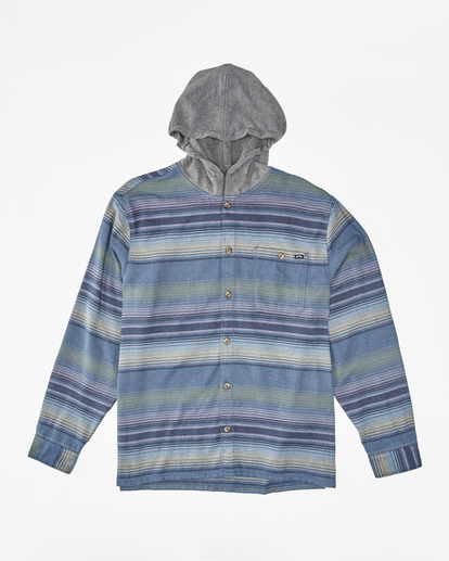 0 Baja Flannel - Overhemd met Lange Mouwen voor Jongens 8-16 Blue ABBWT00123 Billabong