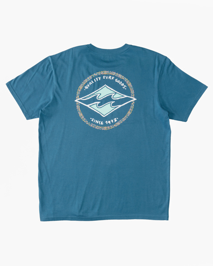 0 Rotor Diamond - T-Shirt voor Jongens 8-16 Blue ABBZT00354 Billabong