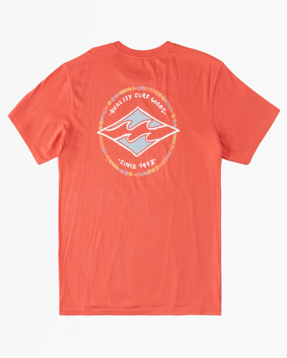 0 Rotor Diamond - T-Shirt for Boys 8-16 Red ABBZT00354 Billabong