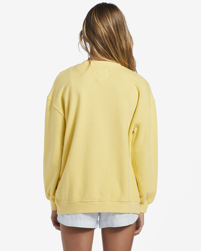 2 Making Waves - Sweat pour Fille 4-16 Jaune ABGFT00138 Billabong