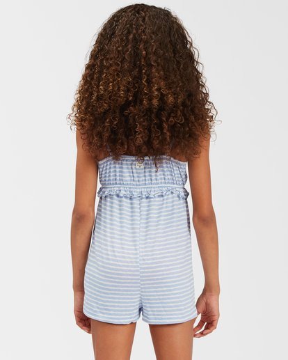 2 Girls' Shore Enough Knit Romper Grey ABGKD00131 Billabong