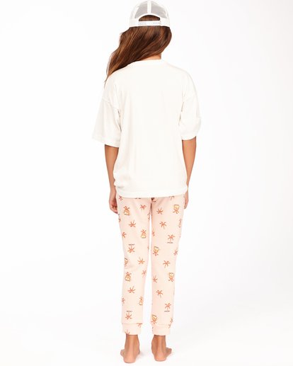 2 Girls' New Day Sweatpants Pink ABGNP00112 Billabong