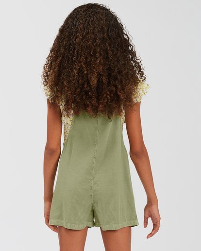 2 Wave Watch Combinaison pour Fille 8-14 Vert ABGNS00119 Billabong
