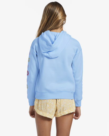 2 Girl's 4-16 Happy Little Thing Hoodie Blue ABGSF00160 Billabong