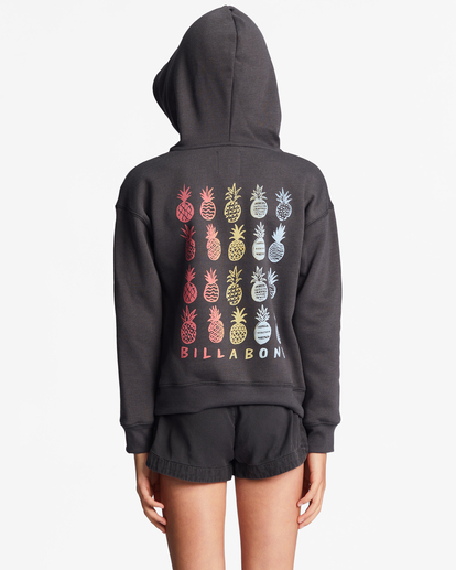 2 Girl's 4-16 Good Days Ahead Hoodie Black ABGSF00161 Billabong