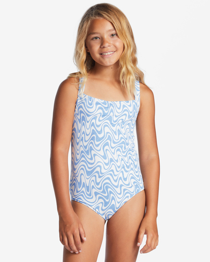 0 Daisy Dreamz - One-Piece Swimsuit for Girls 4-14 Bleu ABGX100150 Billabong