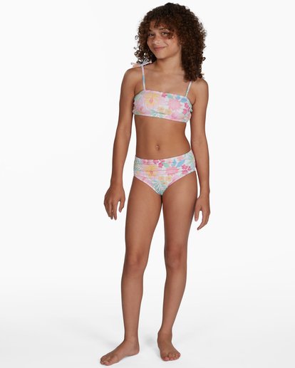 1 Brighter Days Strappy Tank Ensemble De Bikini Pour Filles Multi-couleurs ABGX200219 Billabong