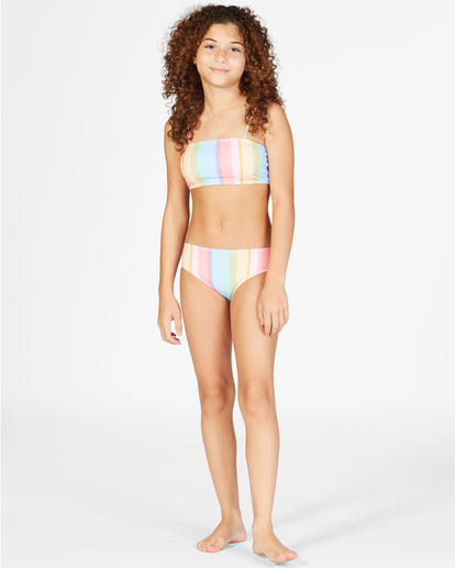 1 Girls' Say Hello Tank Bikini Set Multicolor ABGX200238 Billabong