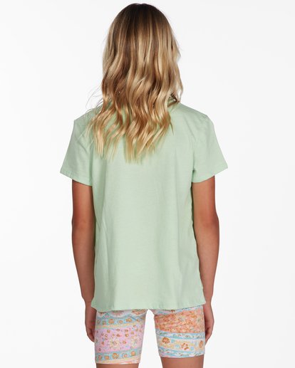 2 Girls' Day By Day Boyfriend T-Shirt Green ABGZT00273 Billabong