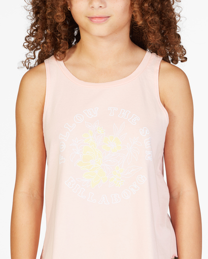 3 Follow The Sun Tank Top Pink ABGZT00290 Billabong
